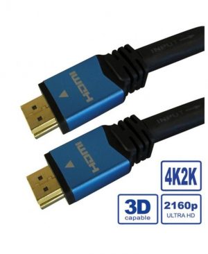 Câble HDMI Sony DLC-HE20HF Haute vitesse, 1080p, 3D/4K, 2.0 Mètres, avec  version Ethernet 1.4