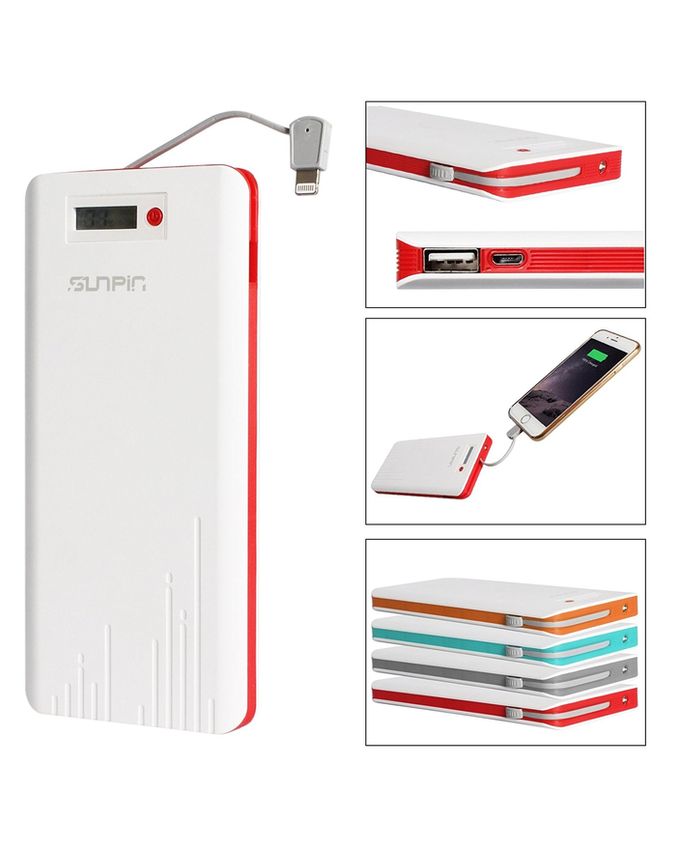 As Seen On TV SunPin-PowerBank 11000 mAh pour Samsung Apple iPad iPhone Android phone Mobile MP3 PSP-prix-maroc