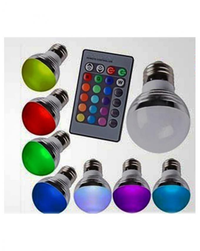 T. DECO Ampoule LED/E27 multicouleur avec télécommande et 16