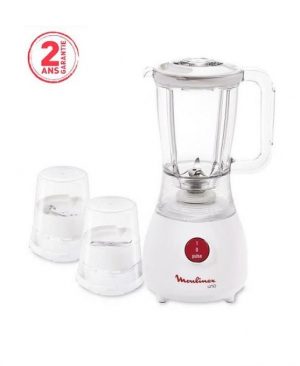 Moulinex Blender Uno - 350W - 1,25L - 2 accessoires prix maroc