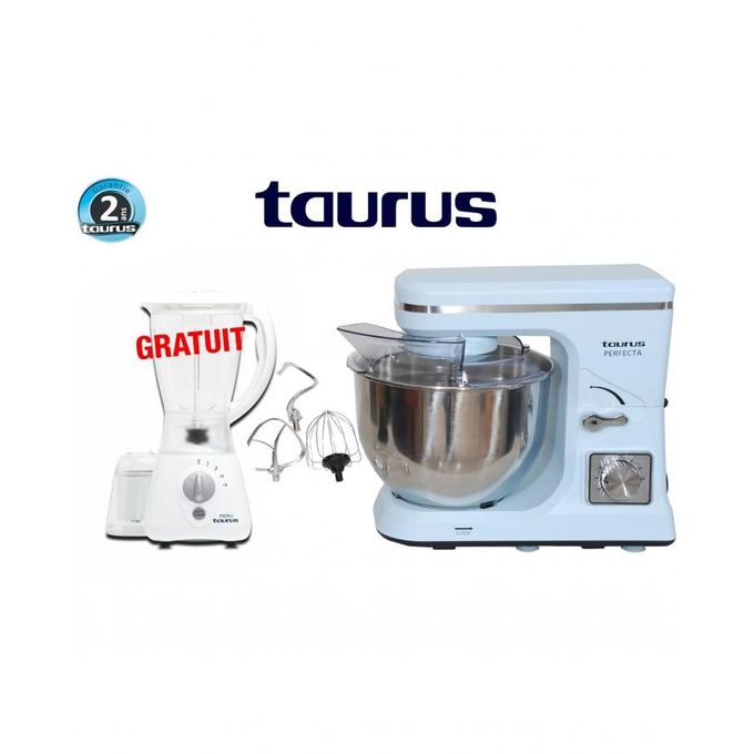 TAURUS Perfecta Stand Mixer 1000W 5 L + Blender Gratuit - 2 ans de garantie prix maroc