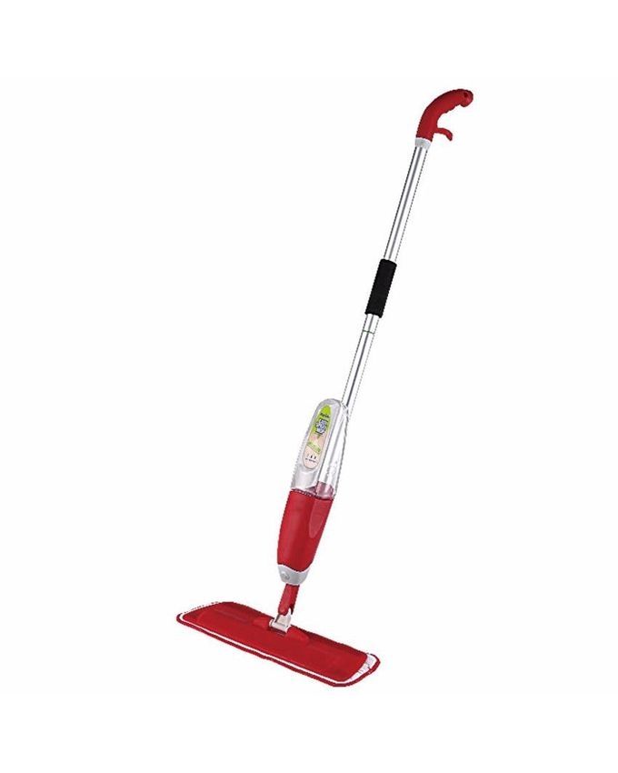 As Seen On TV - Appareil de lavage pour sols stratifiés + Microfibre d'entretien lavable en machine - Rouge prix maroc