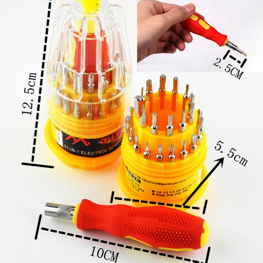 Jeu de 31 tournevis outils pour la caméra de l'ordinateur portable de téléphone de l'ordinateur prix maroc