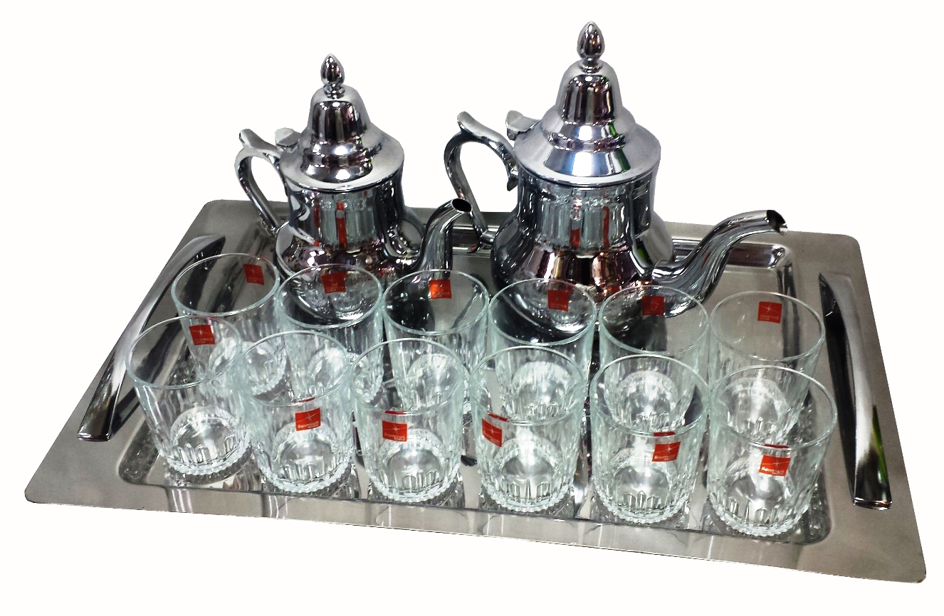 Set de 12 verres à thé Cibiles prix maroc