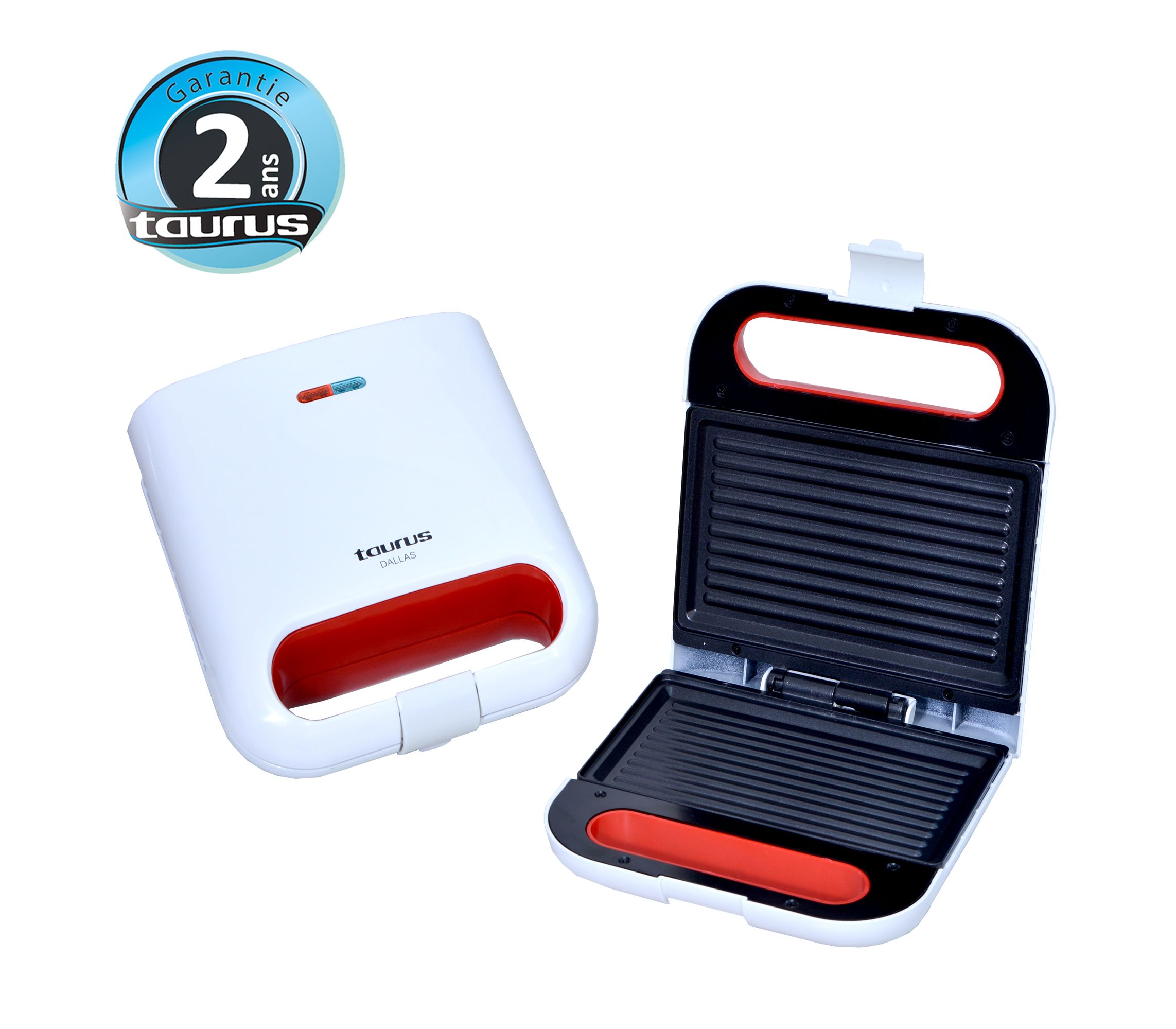 TAURUS Dallas Grill Panini 750W- 2 ans de garantie-prix-marocr