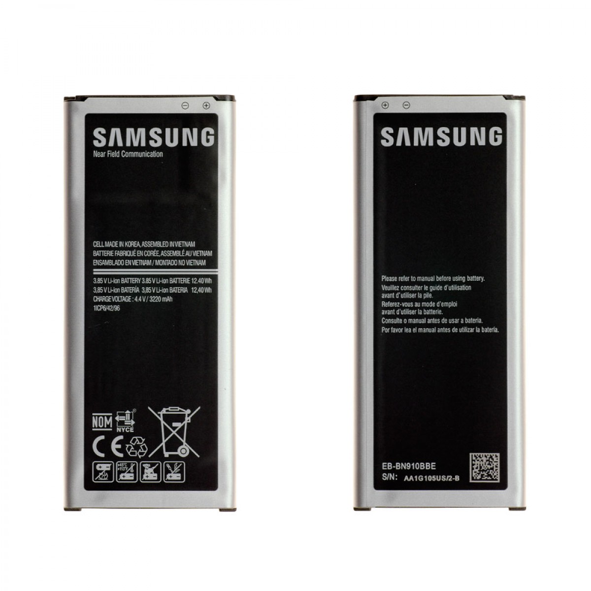 BATTERIE EB-BN910BBE SAMSUNG GALAXY NOTE 4 (N910F) ORIGINE-prix-maroc