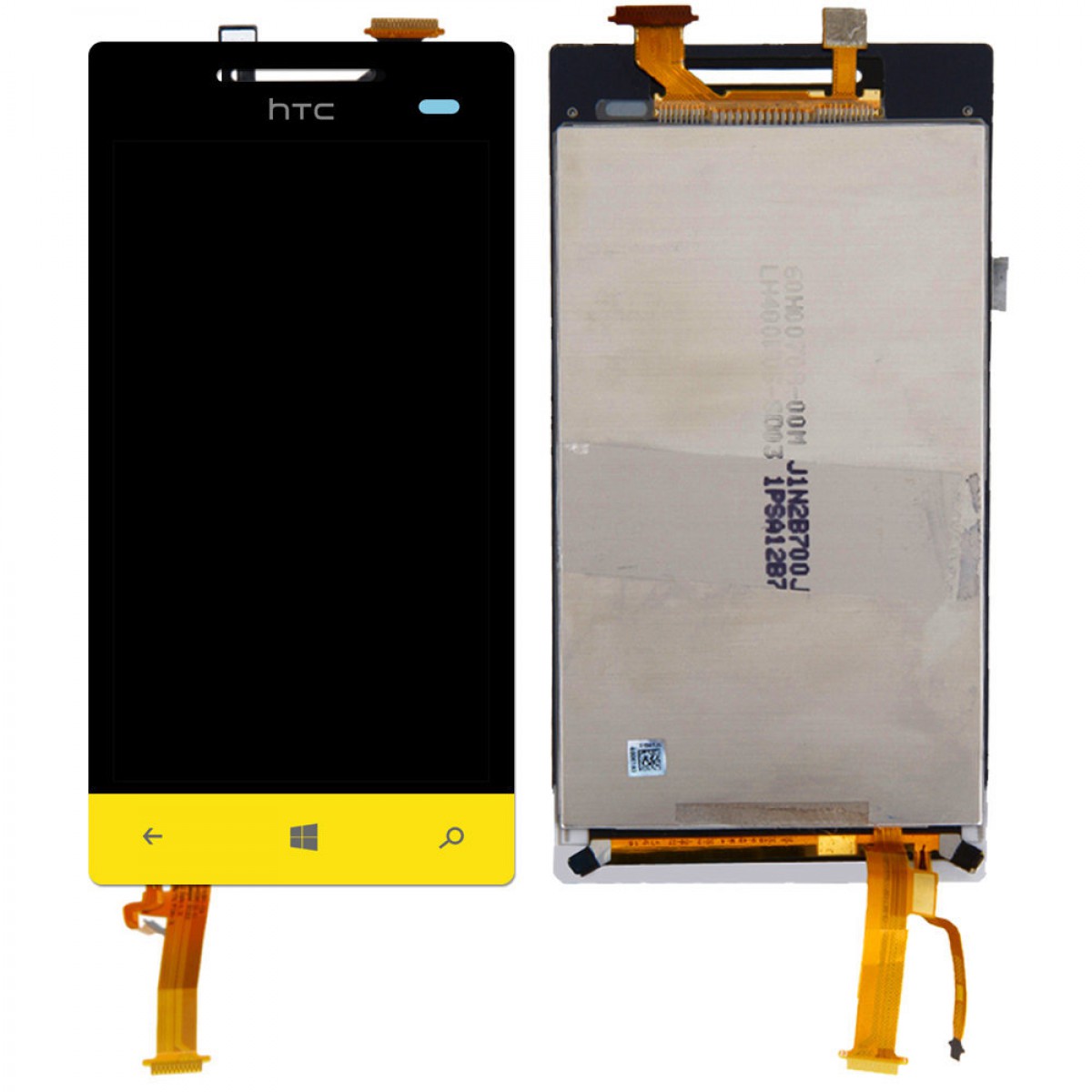 HTC 8S ECRAN COMPLET LCD ET TACTILE JAUNE-prix-maroc