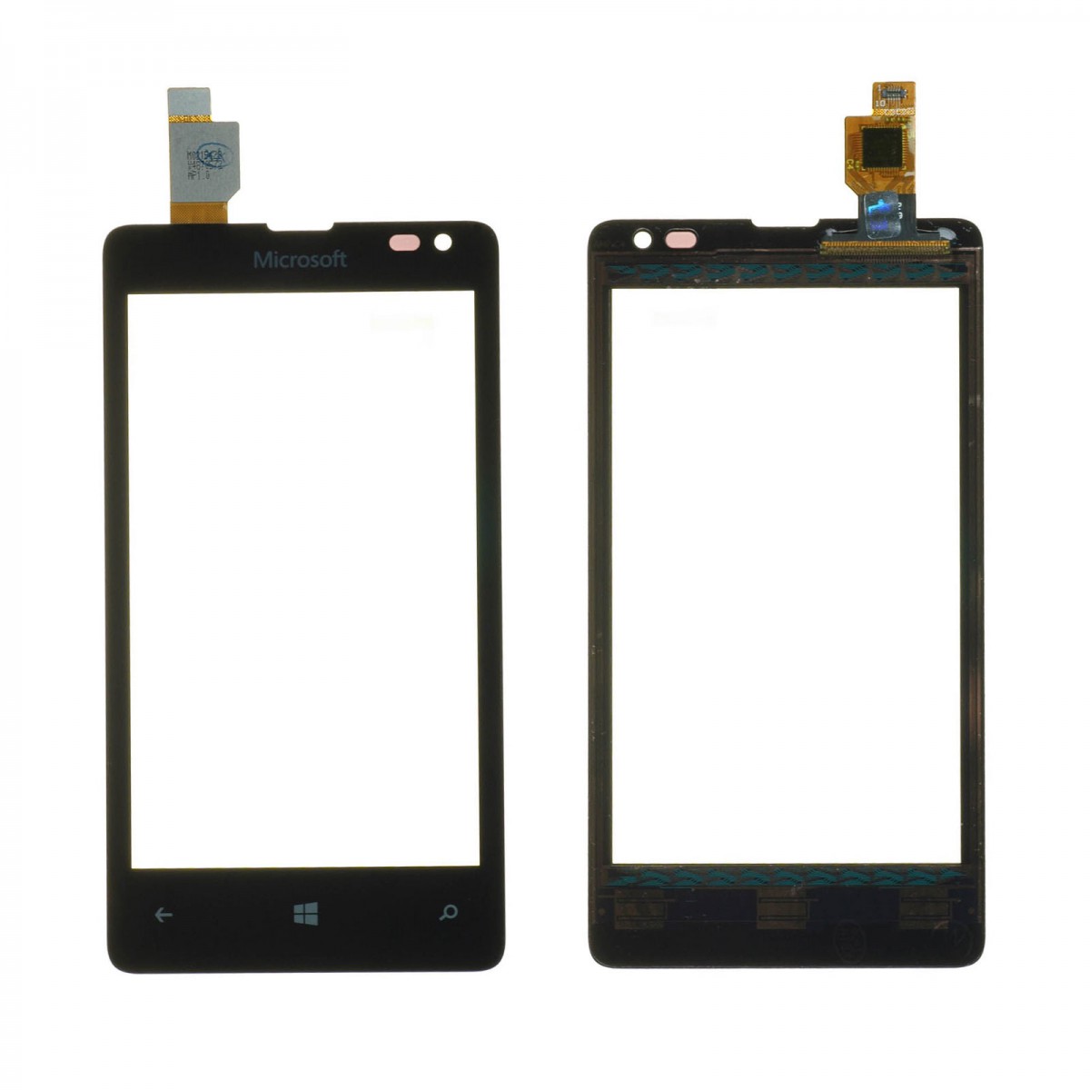 VITRE TACTILE MICROSOFT LUMIA 532 NOIR-prix-maroc