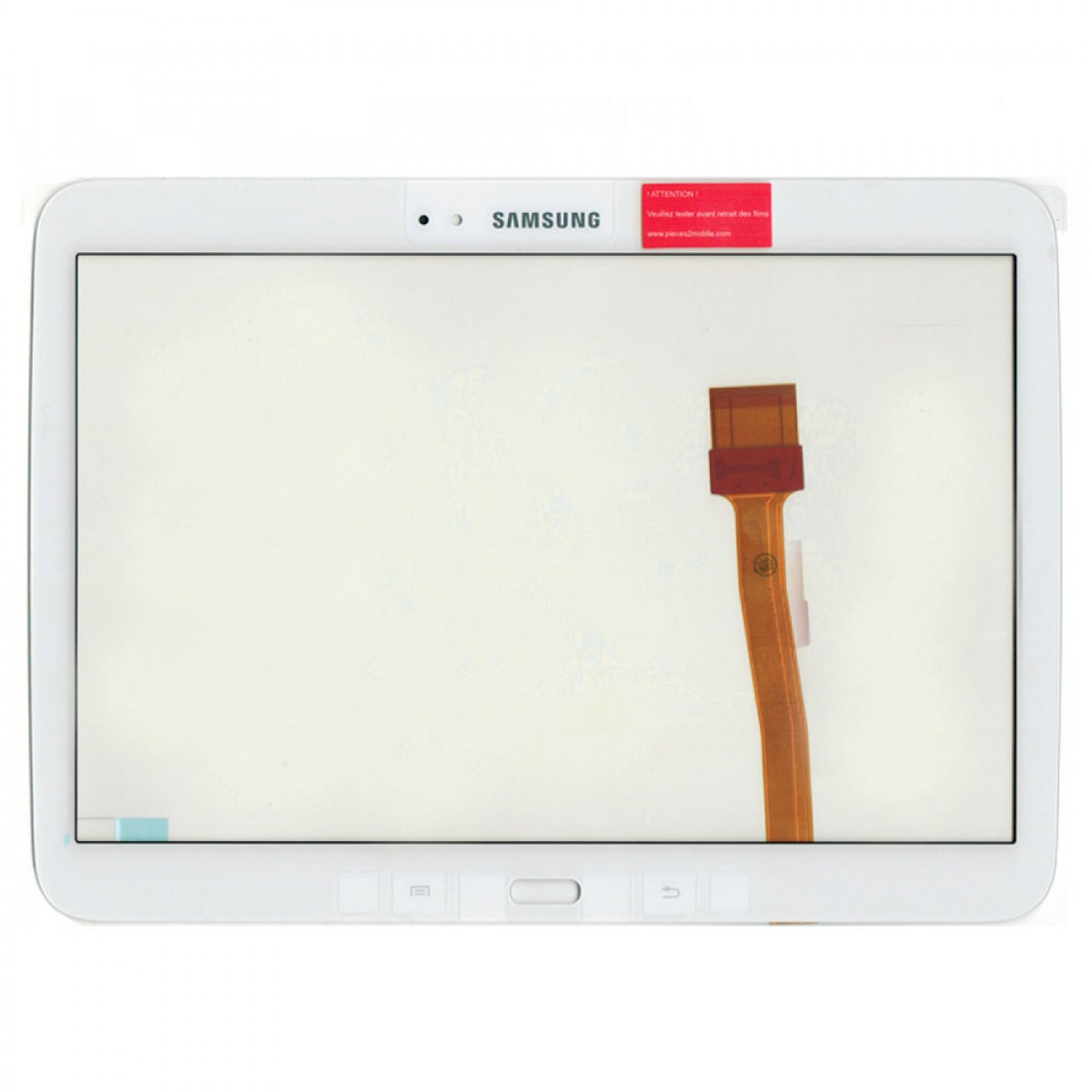 VITRE TACTILE SAMSUNG GALAXY TAB 3 10.1 (P5200 P5210 P5220) BLANC-prix-maroc