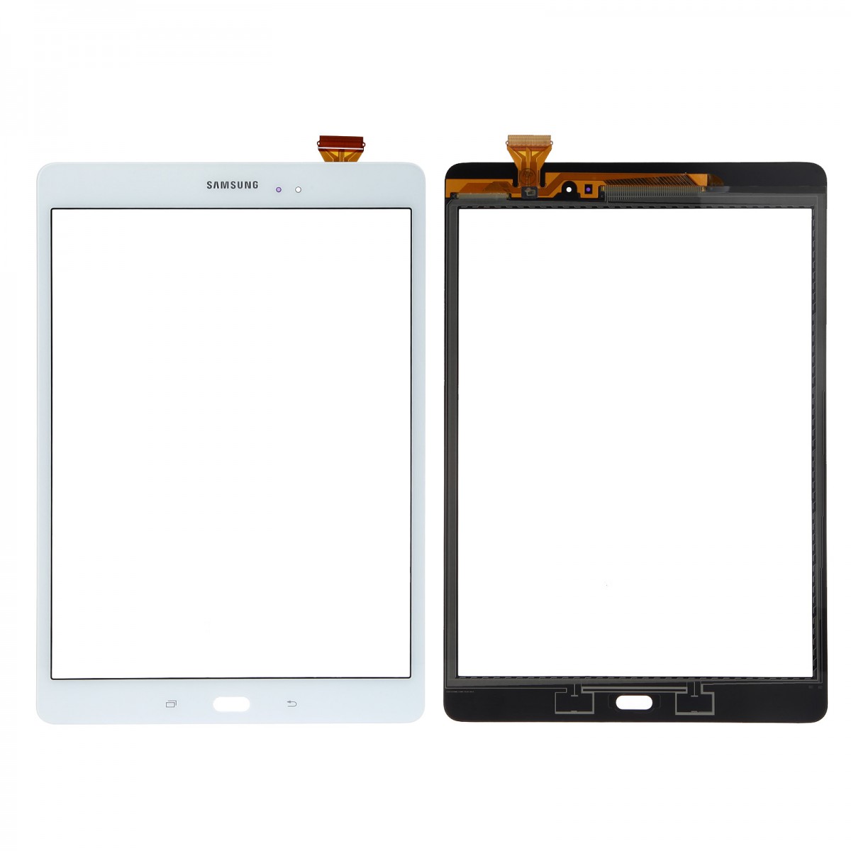 VITRE TACTILE SAMSUNG GALAXY TAB A 9.7 (T550 T555) BLANC-prix-maroc