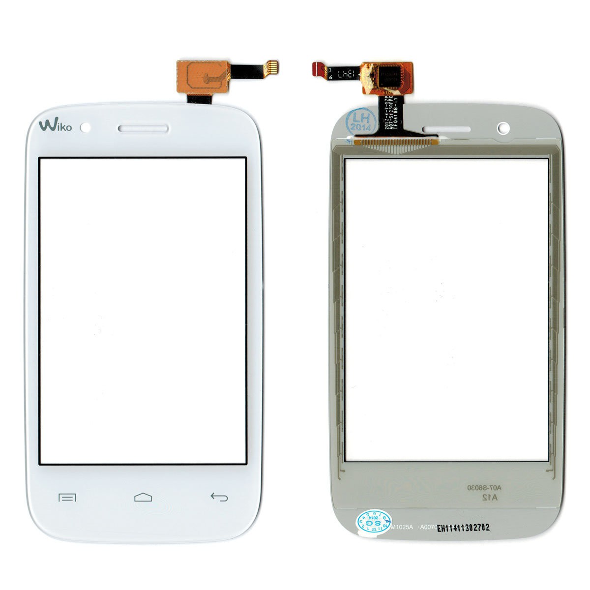 VITRE TACTILE WIKO OZZY BLANC-prix-maroc