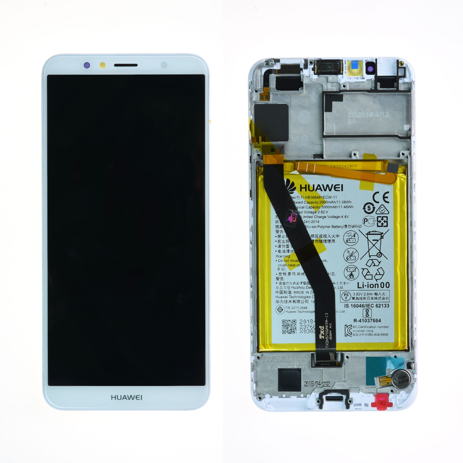 huawei-y6-2018-ecran-chassis-blanc-02351wlk_1-prix-maroc-lcdmaroc