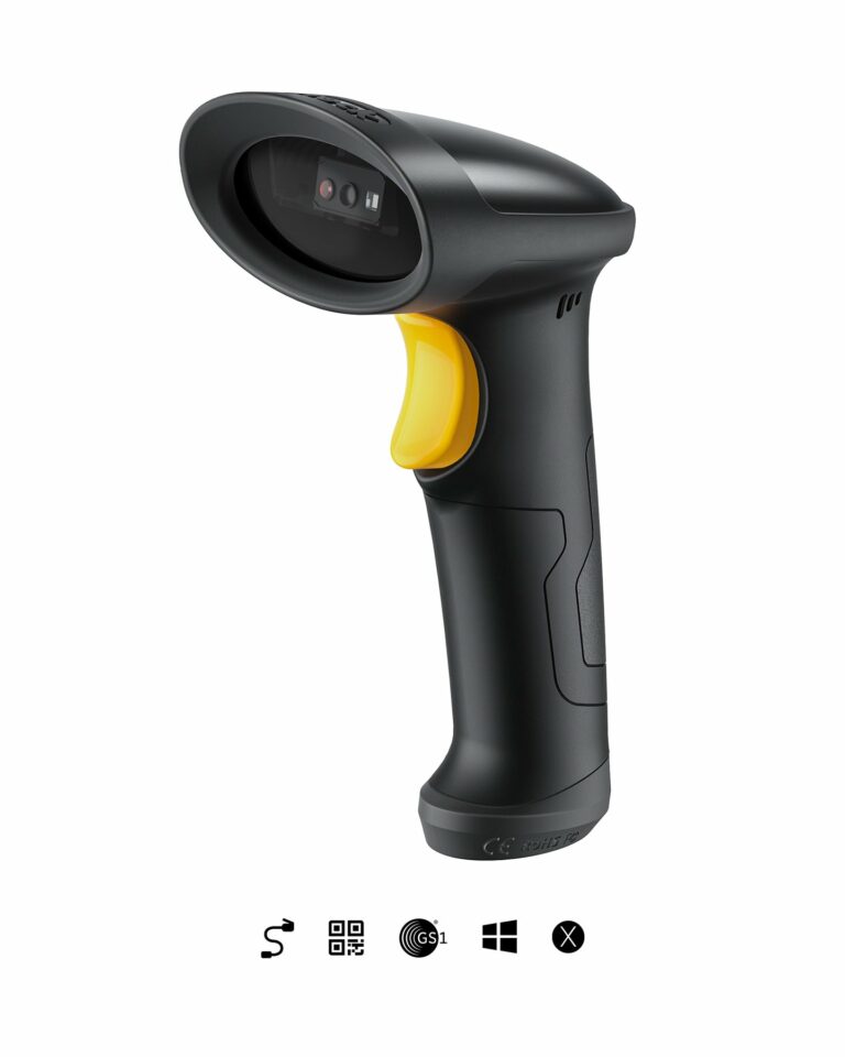 Scanner de code à barres inateck filaire USB 2D avec prise en charge du code GS1, BCST53