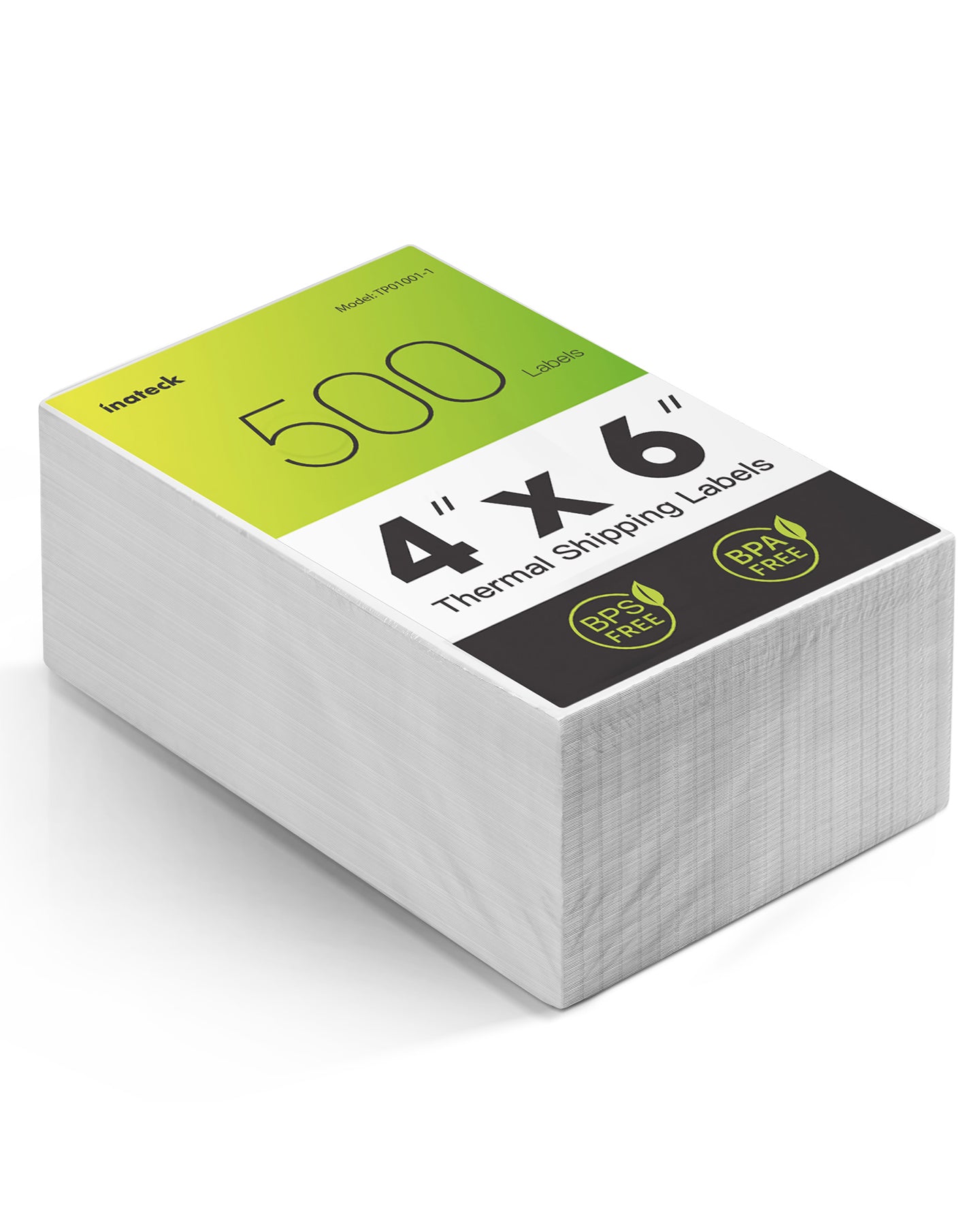 Phomemo 4 x 6 Étiquette d'expédition thermique，500 pièces étiquettes  d'expédition thermique directe，Compatible avec l'imprimante d'étiquettes
